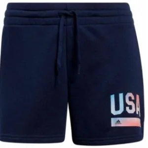 Adidas Multi Sport American Shorts Women’s Plus Size 2X Collegiate Navy HS9571