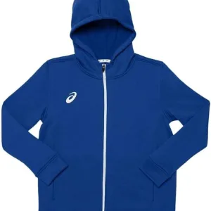 ASICS unisex-child Youth French Terry Full Zip Hoodie Team Royal Size Large