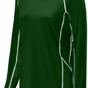 MIZUNO Women’s Elite 9 NewPort Long Sleeve Jersey  Volleyball Forest Green XL