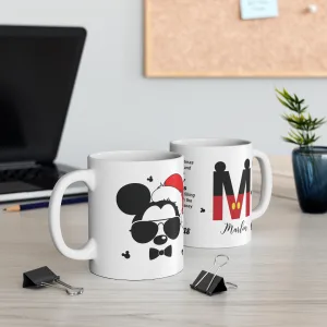 Personalized Mickey Mouse mug, Custom name Mickey Mouse, Gift Mugs, Custom Name Mug, Merry Christmas Gift for Mickey Mouse mug, Mickey Mug