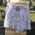 Sugar Swizzle pleated floral shorts with belt wide leg