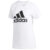 Adidas Womens Basic Short Sleeve Logo Shirt Size: S Multi sport