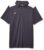 ASICS Men’s Solid Blocked Polo, Team Steel Black, 2XL